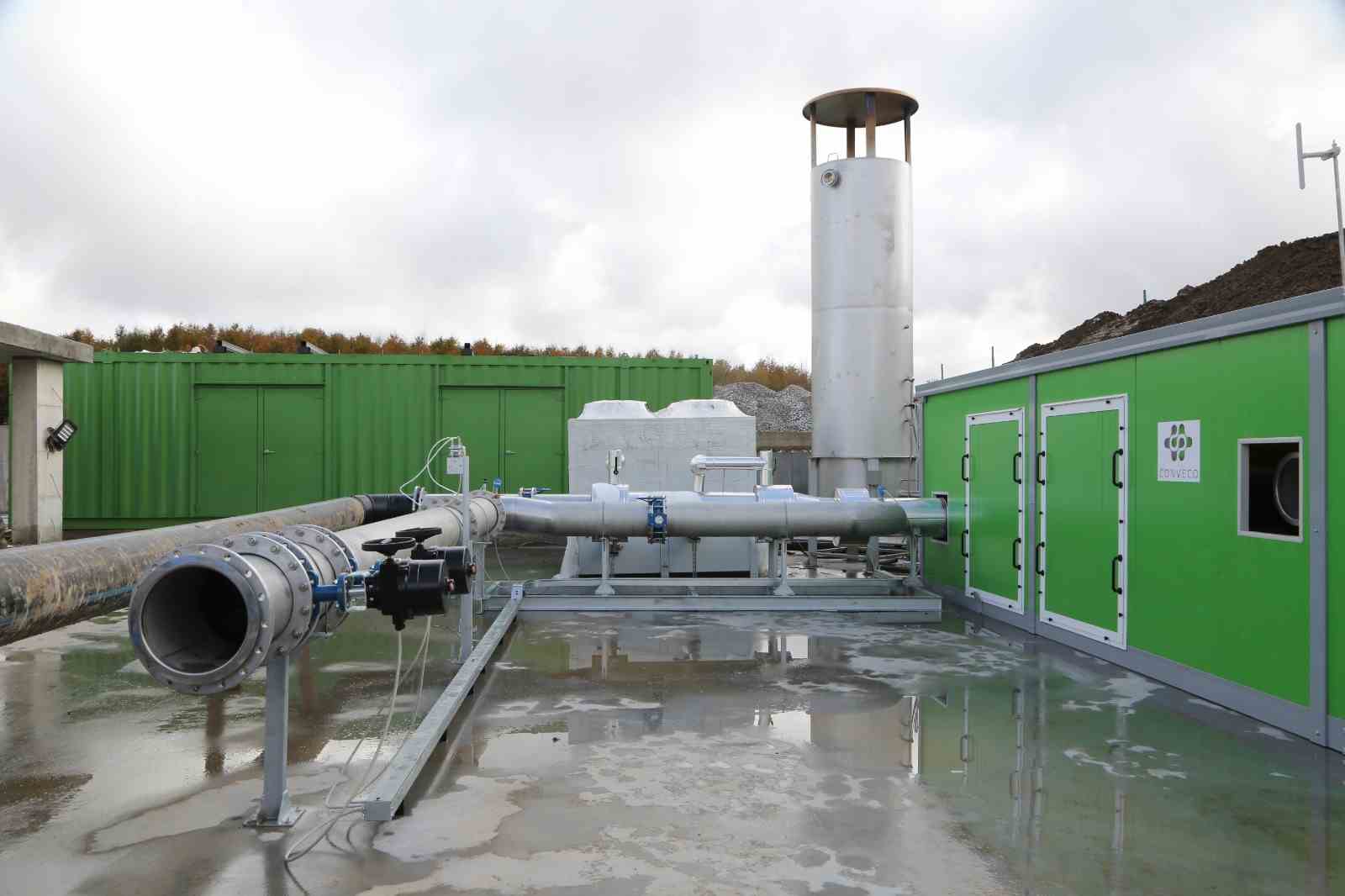 ÇÖPTEN ELETRİK ÜRETİMİ BAŞLADI